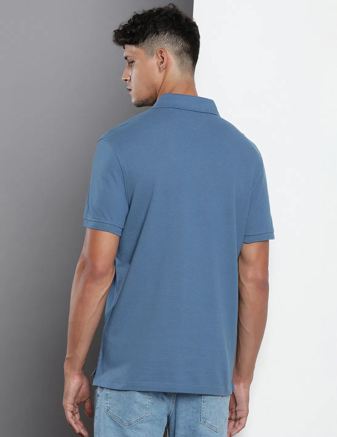 TH Men S/S Plain Polo MT-78JA572