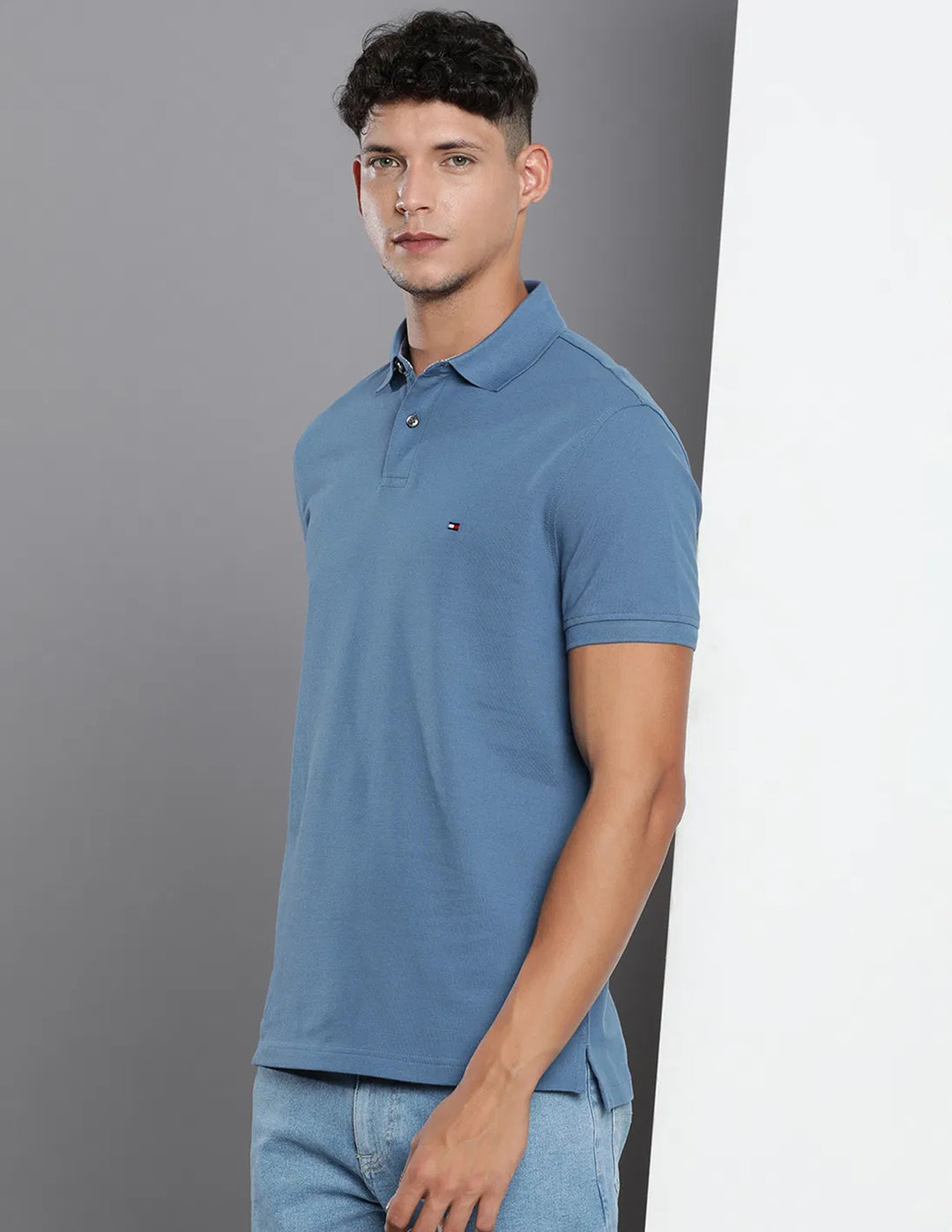 TH Men S/S Plain Polo MT-78JA572