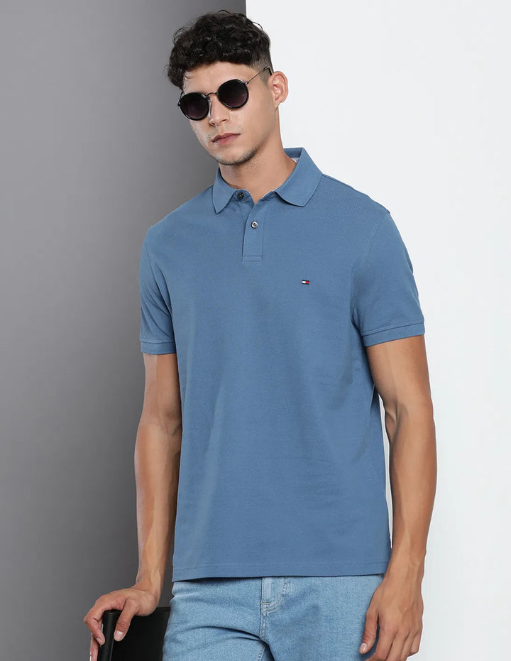 TH Men S/S Plain Polo MT-78JA572
