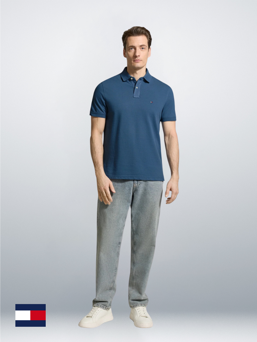 TH Men S/S Plain Polo MT-78JA572