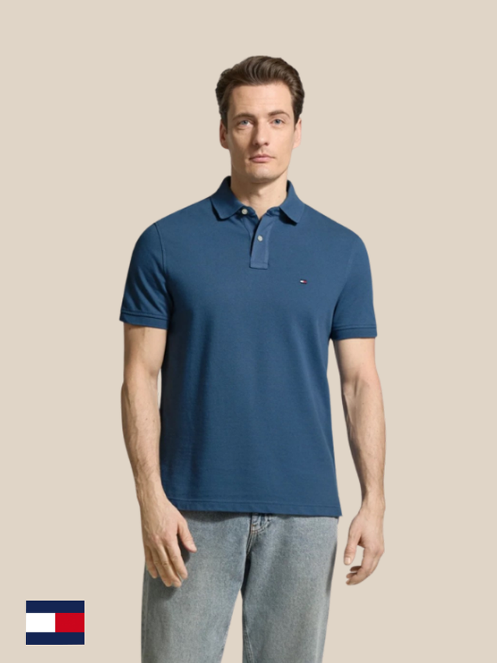 TH Men S/S Plain Polo MT-78JA572
