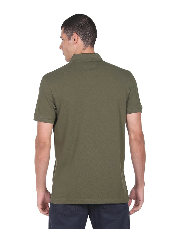 TH Men S/S Plain Polo MT-78JA572