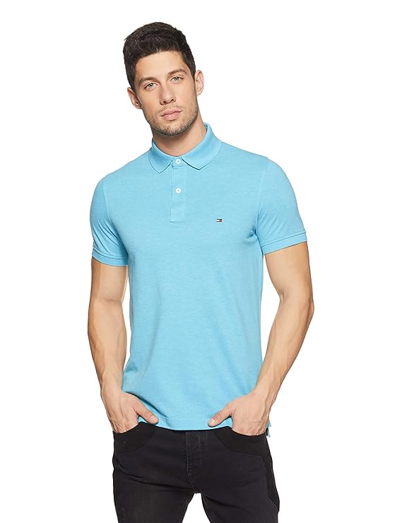 TH Men S/S Dotted Polo MT-XM05496