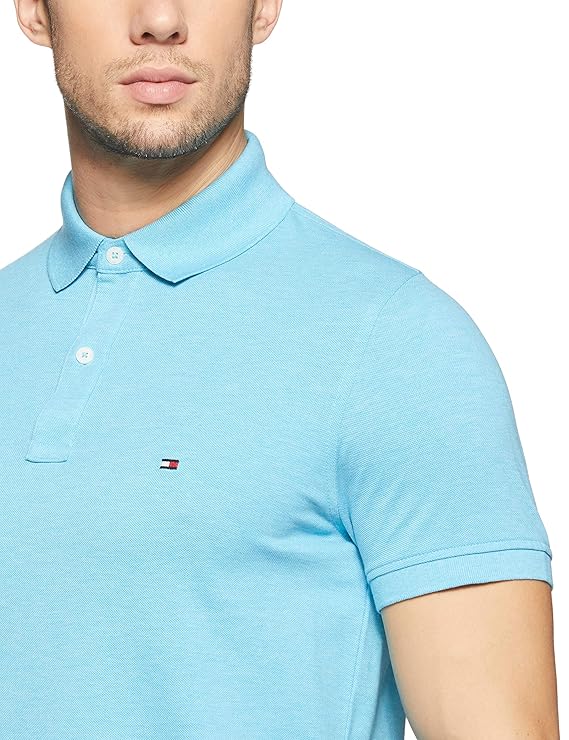 TH Men S/S Dotted Polo MT-XM05496