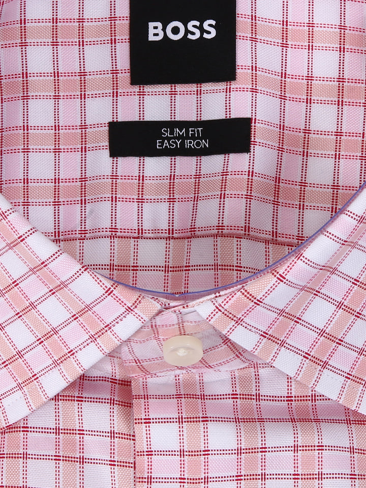HB Men L/S Check Formal Shirt AT-SB-50512648