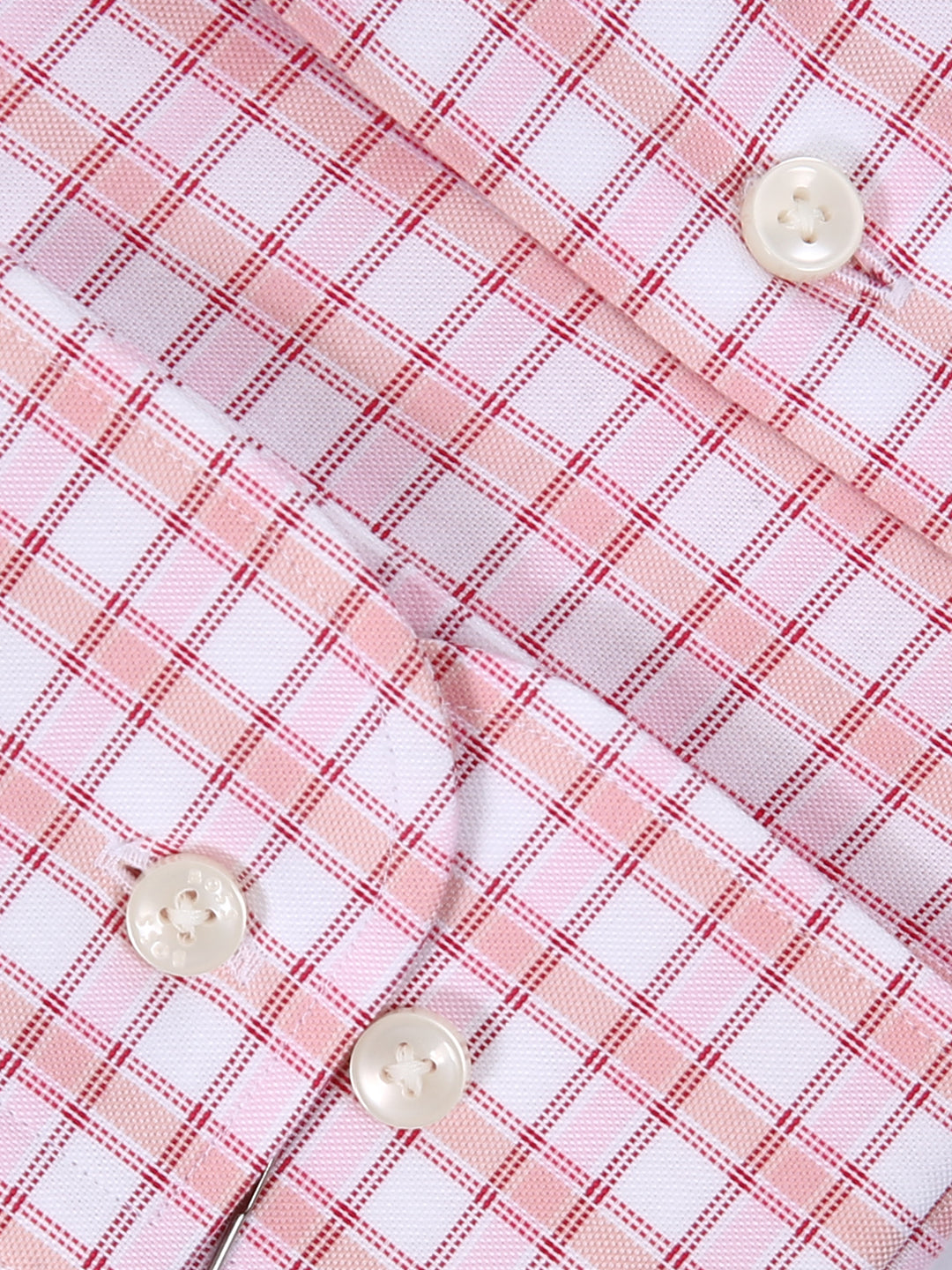 HB Men L/S Check Formal Shirt AT-SB-50512648