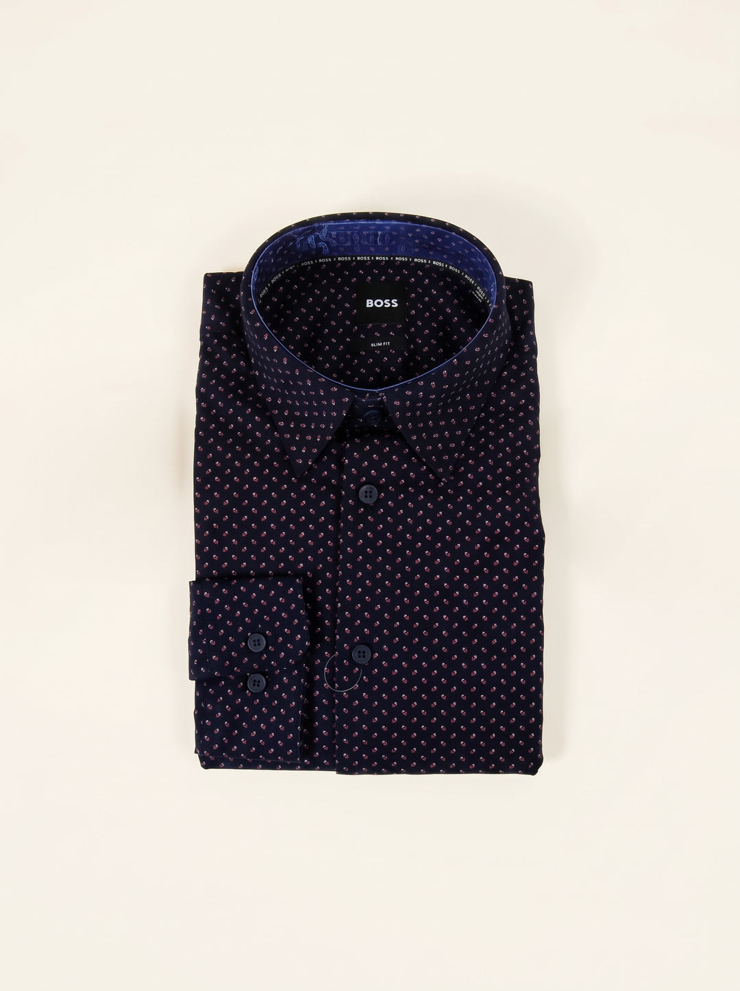 Hugo Boss Mens L/S Printed Casual Shirt AT-SB-50497111
