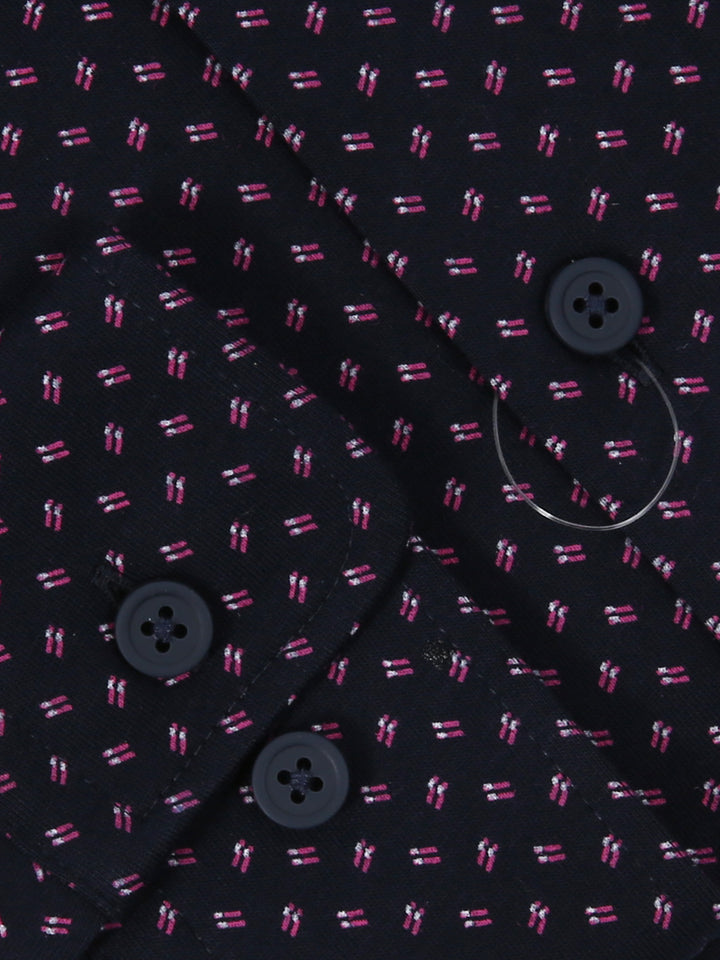 Hugo Boss Men L/S Printed Casual Shirt AT-SB-50497111