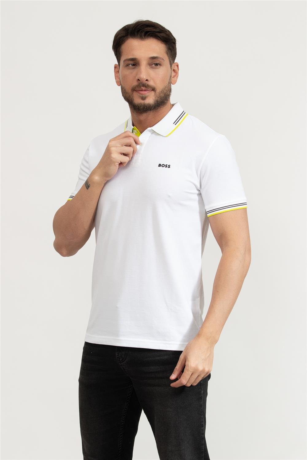 Boss Men S/S Polo MT-50506153