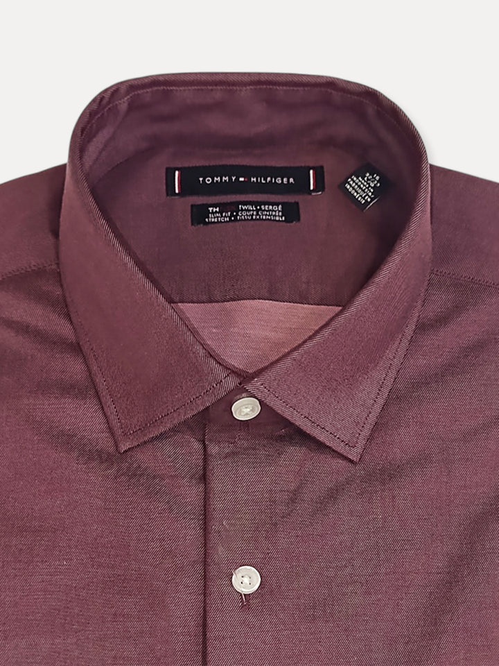 TH Men L/S Button Check Formal Shirt MT-1T0574X0P