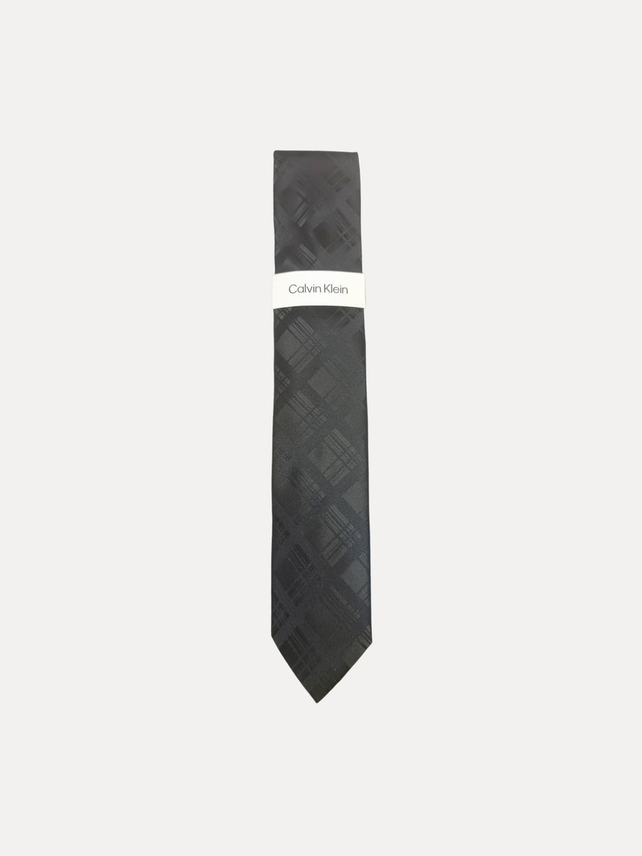 CK Men 100%Polyester Check Ties MT-CK0010C064