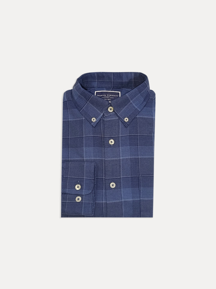 Charles Tyrwhitt Men L/S SF Button Down Casual Shirt CSN0483