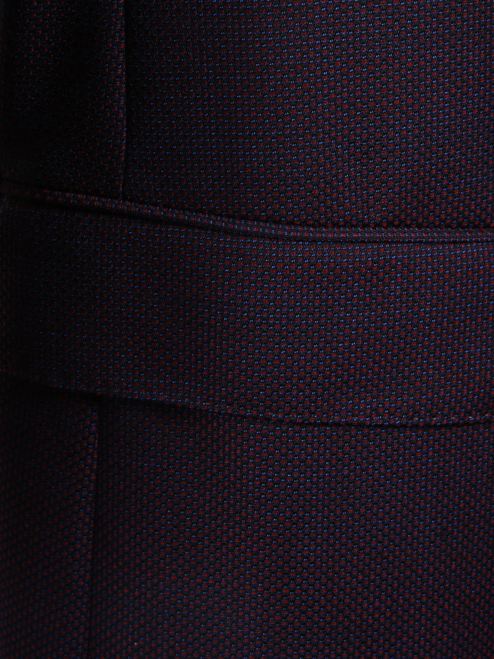 HB Men Wool SF Textured Blazer -50509511