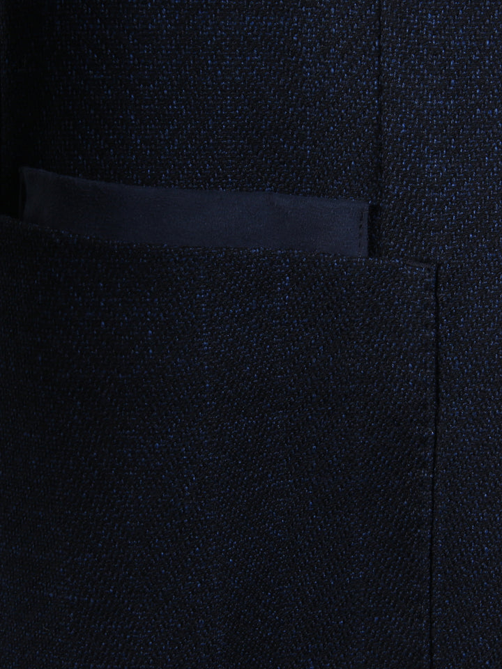 HB Men Wool RF Textured Blazer -50521495