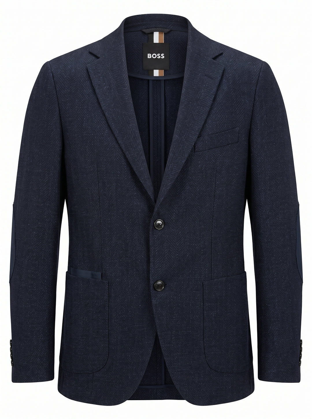 HB Men Wool RF Textured Blazer -50521495