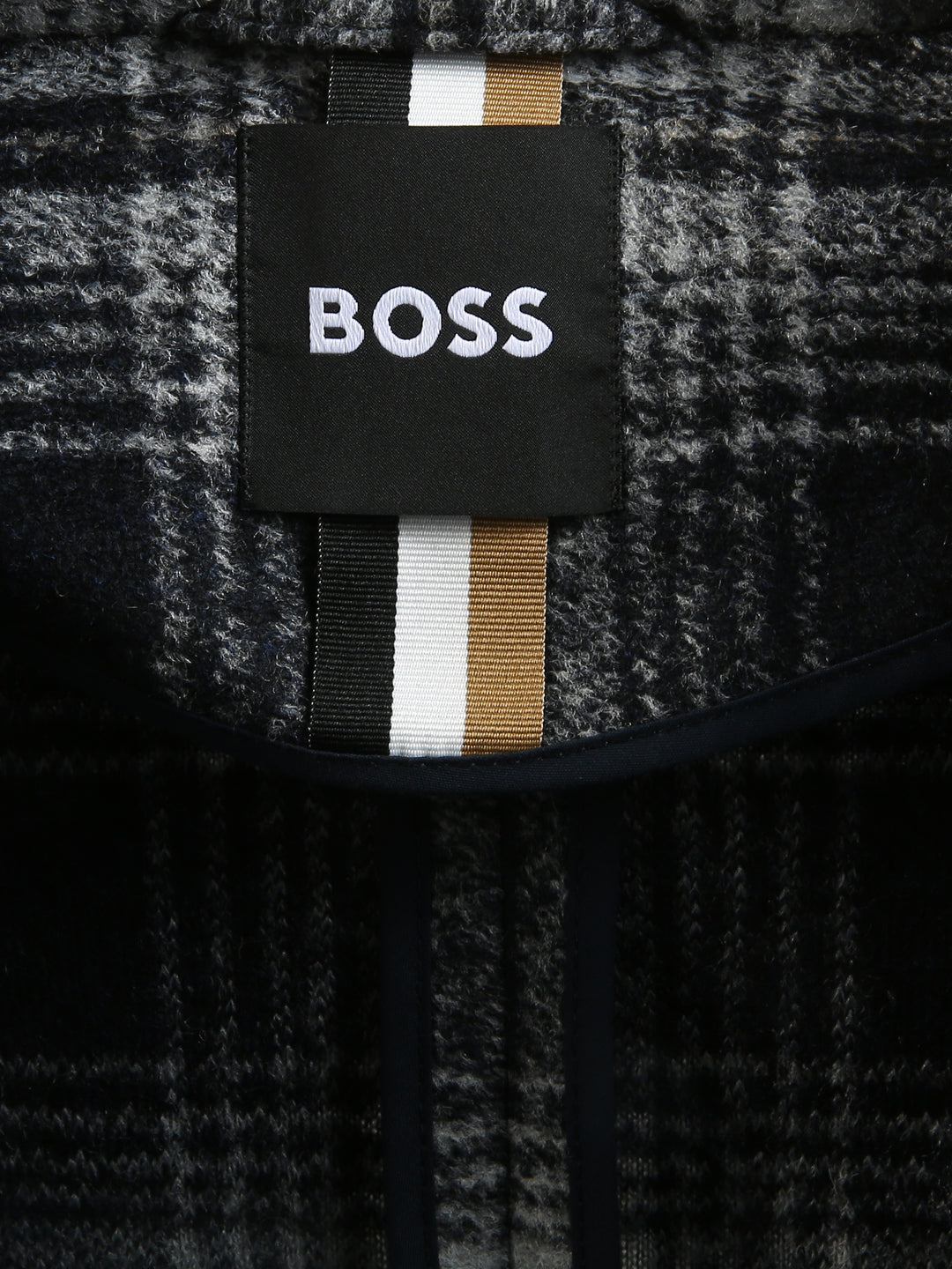 HB Men Wool SF Check Blazer -50529138