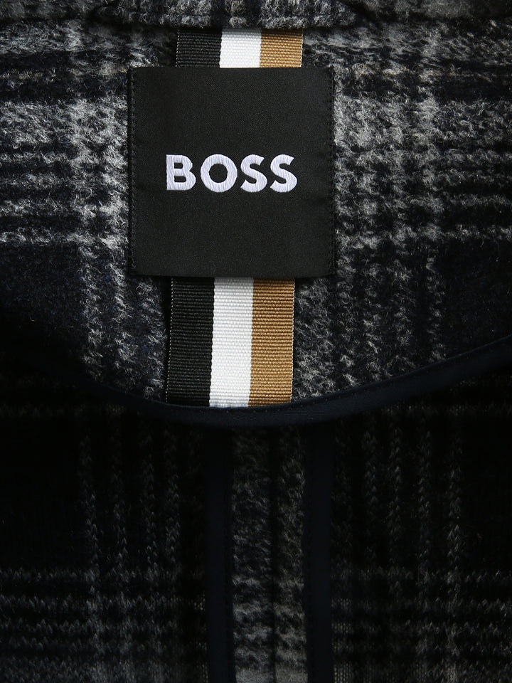 HB Men Wool SF Check Blazer -50529138