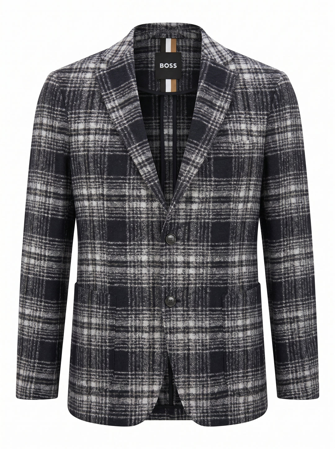 Boss Men Wool SF Check Blazer -50529138