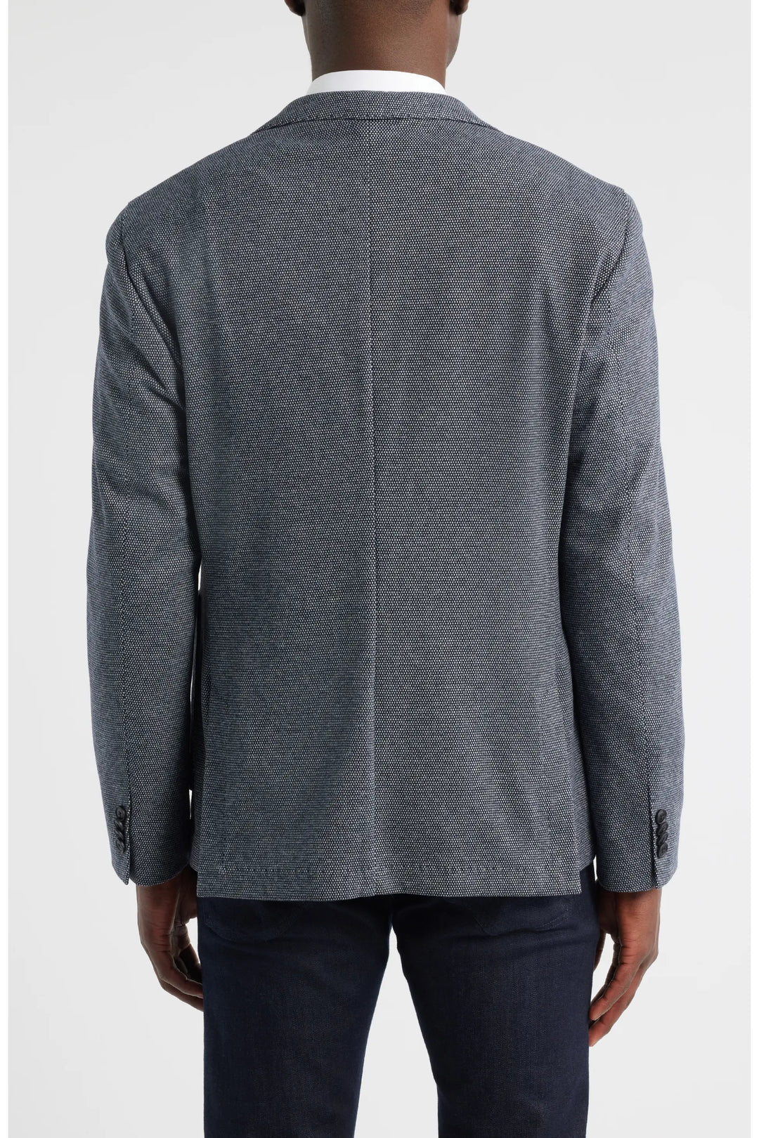 HB Men Wool Textured Blazer -50551595