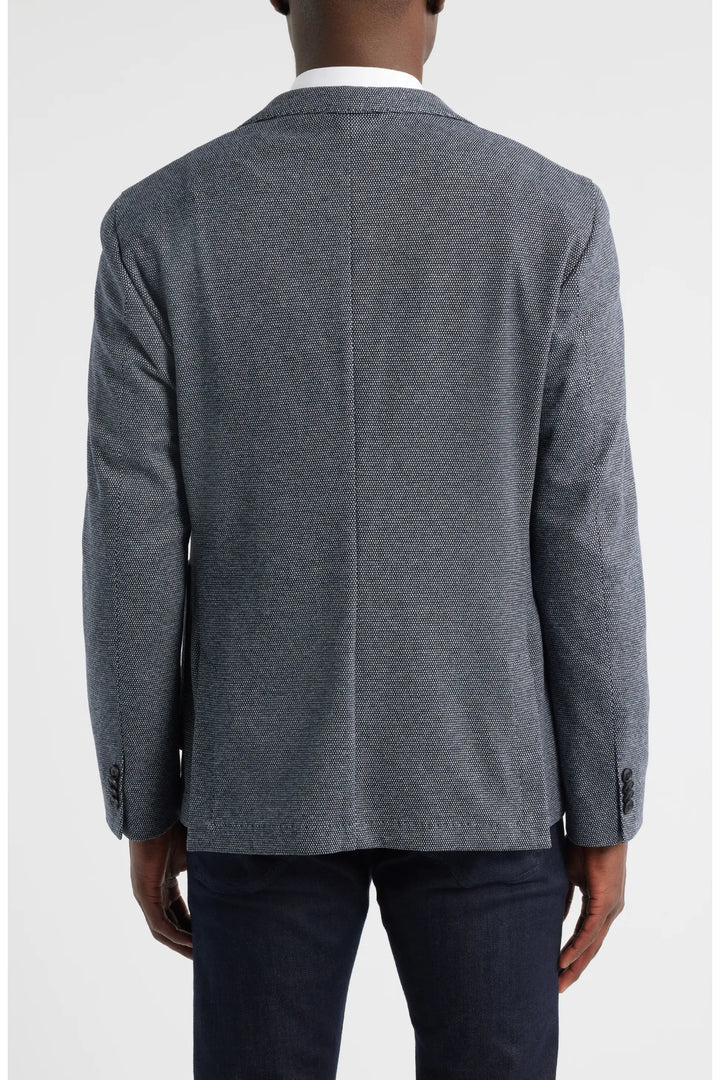 HB Men Wool Textured Blazer -50551595