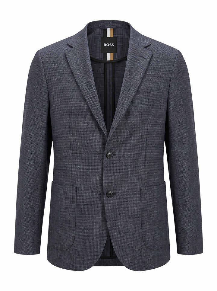 Boss Men Wool Textured Blazer -50551595