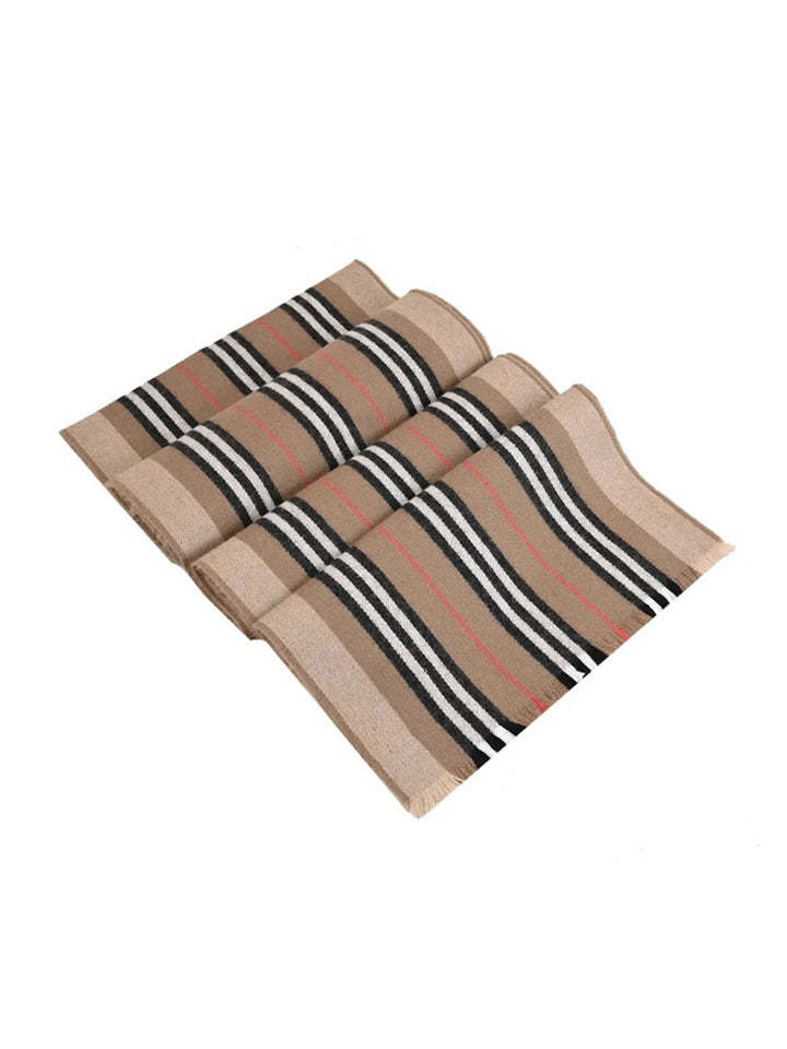 BRBY Men Wool Check Scarf 182674C3229