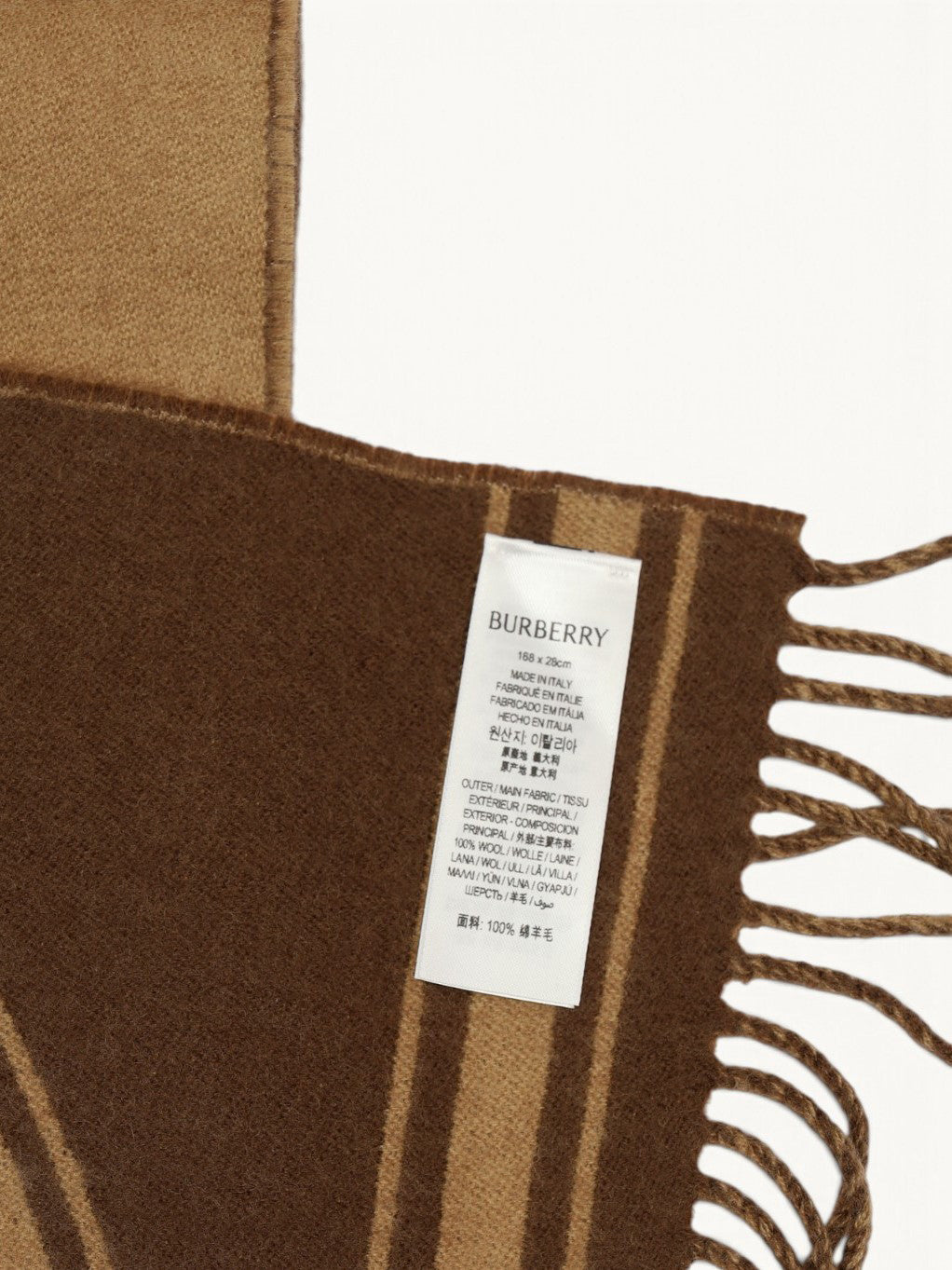 BRBY Men Wool Scarf 182671A7168