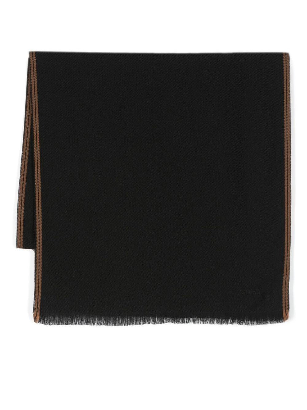 Zegna Men Silk Scarf E8L21S.24B.GR1.UNI.