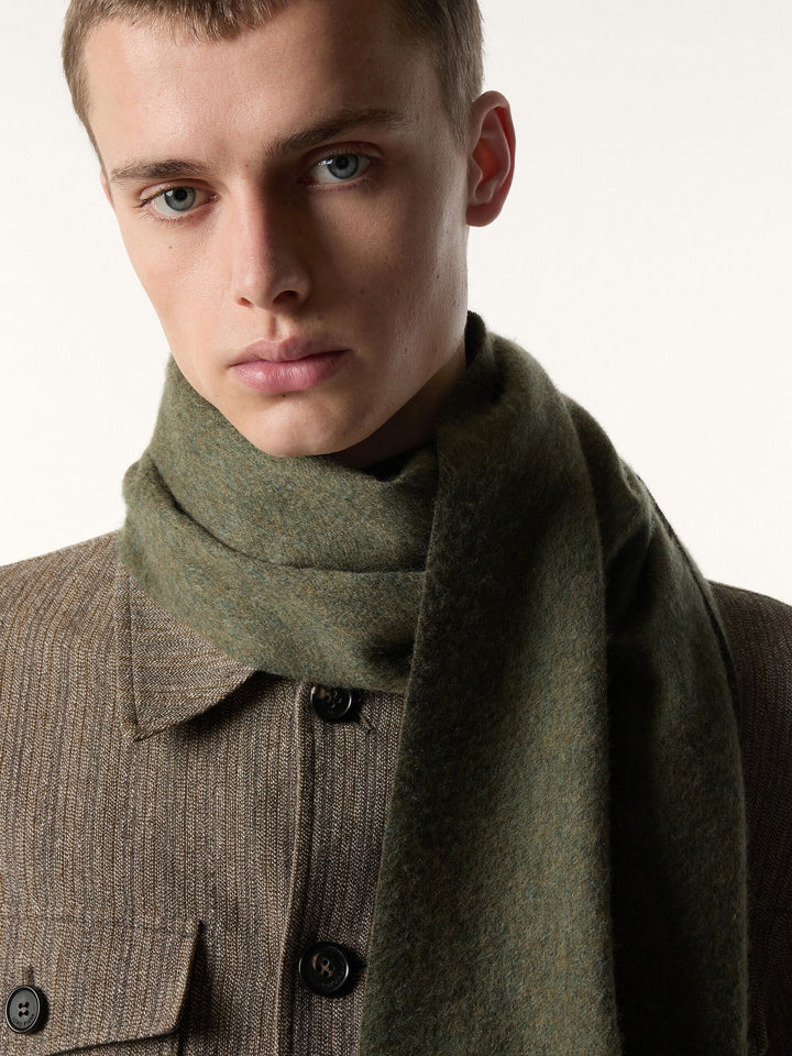 LP Men 100%Cashmere Plain Scarf FAN4410