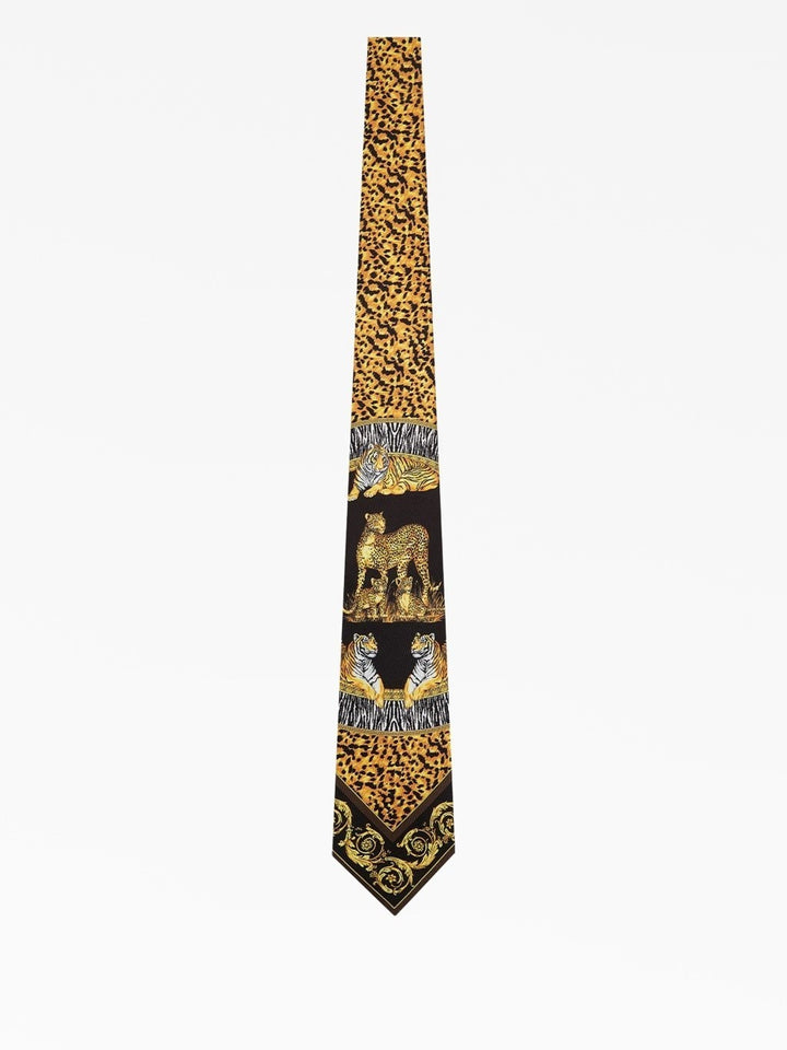 Versace Men Tiger Printed Ties 5E670D