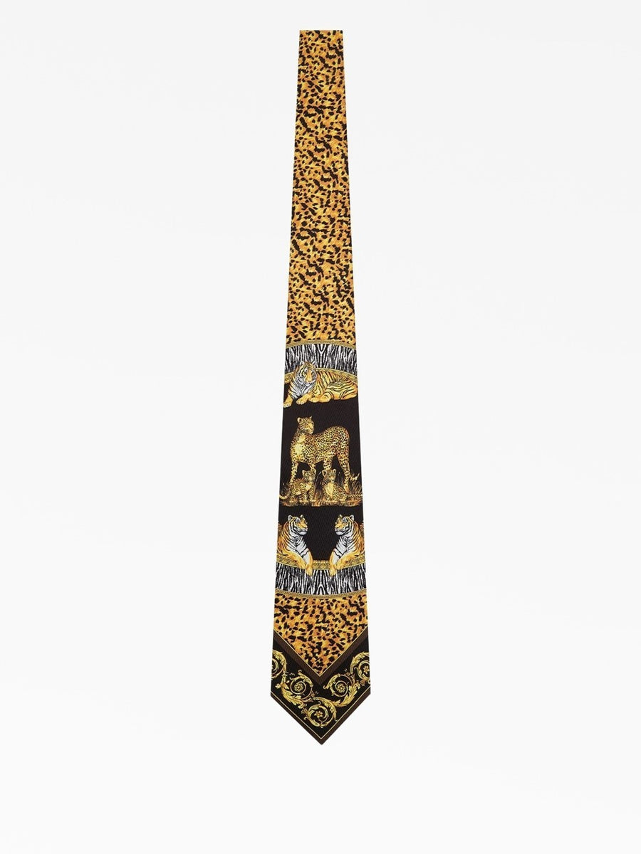 Versace Men Tiger Printed Ties 5E670D