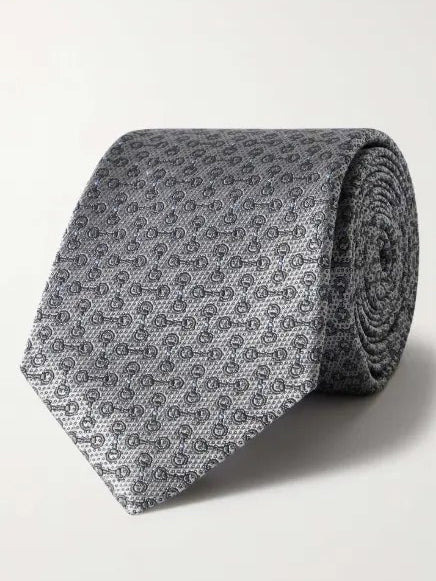 Gucci Men Silk Printed Ties 835753 4E009