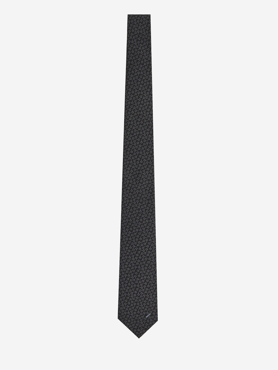 Gucci Men Silk Printed Ties 848551 4E009