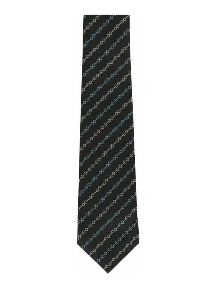Gucci Men Silk Printed Ties 835757 4E009