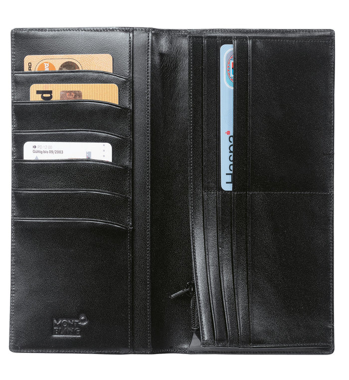 Sartorial wallet 14cc with zipped pocket MB220387