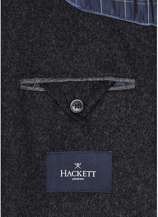 Hackett Men Wool Mix 3QTR Coat HM402794