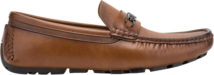 Guess Men Leather Loafer AT-SB-AQLEN