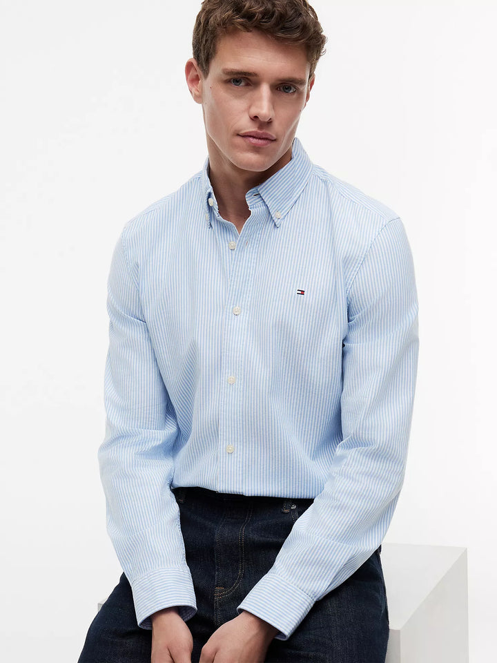 TH Men L/S Button Down Lining Casual Shirt MT-78J8439