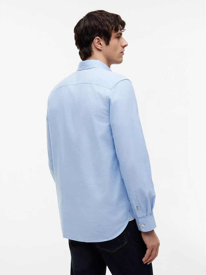 TH Men L/S Button Down Casual Plain Shirt MT-78J8440