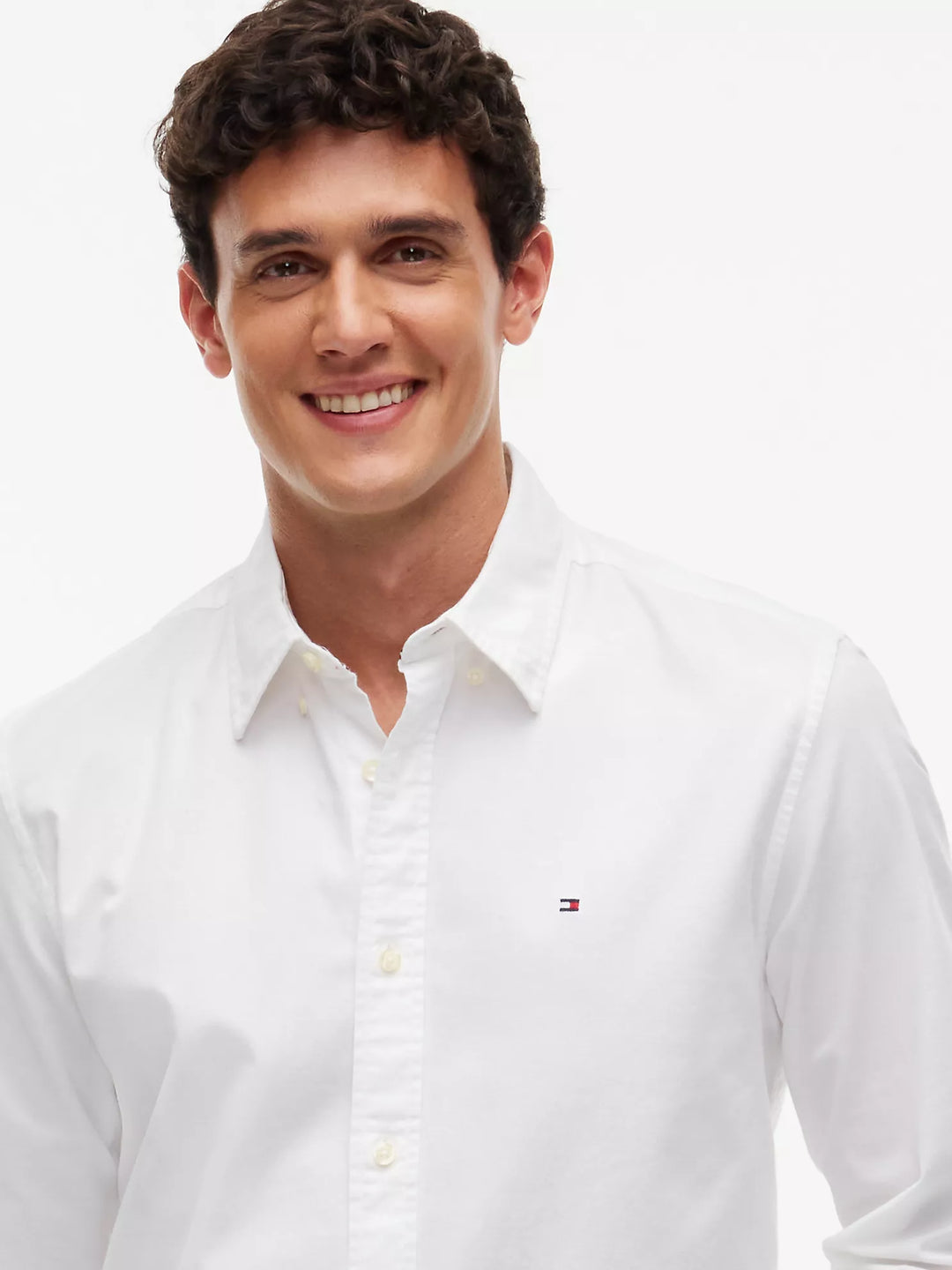 TH Men L/S RF Button Down Plain Shirt AT-SB-78J8440