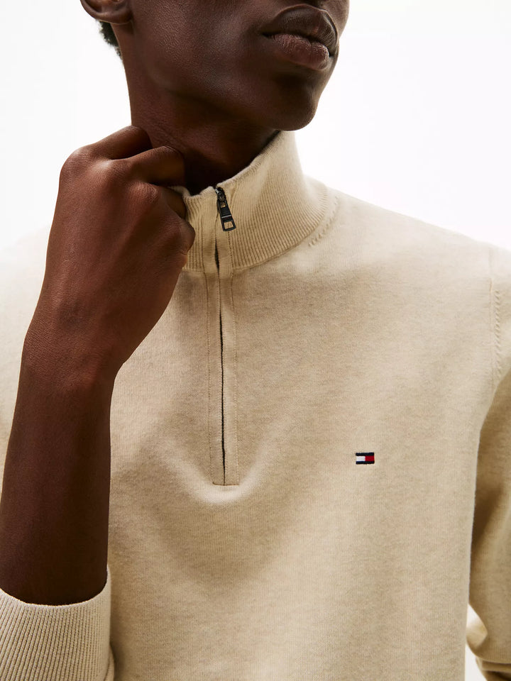 TH Men L/S Half Zip Zipper MT-78J9329