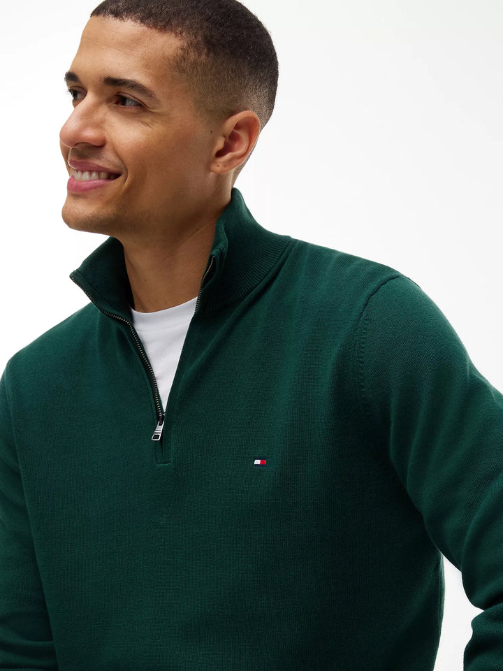 TH Men L/S Half Zip Zipper MT-78J9329