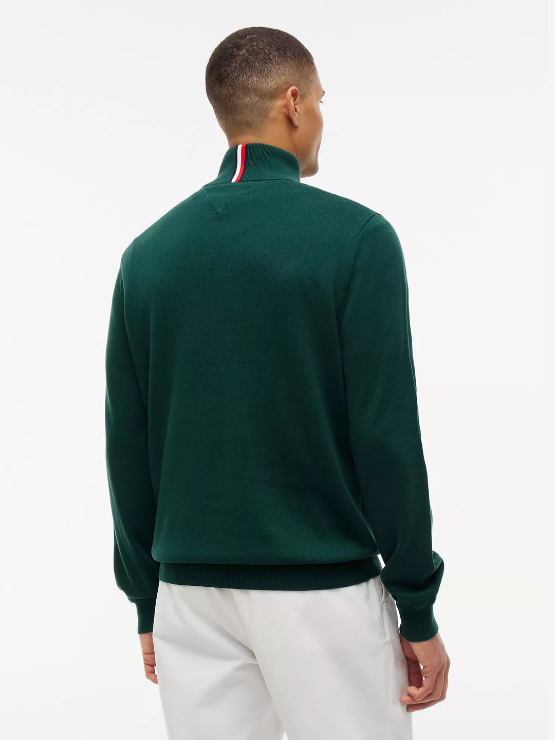 TH Men L/S Half Zip Zipper MT-78J9329