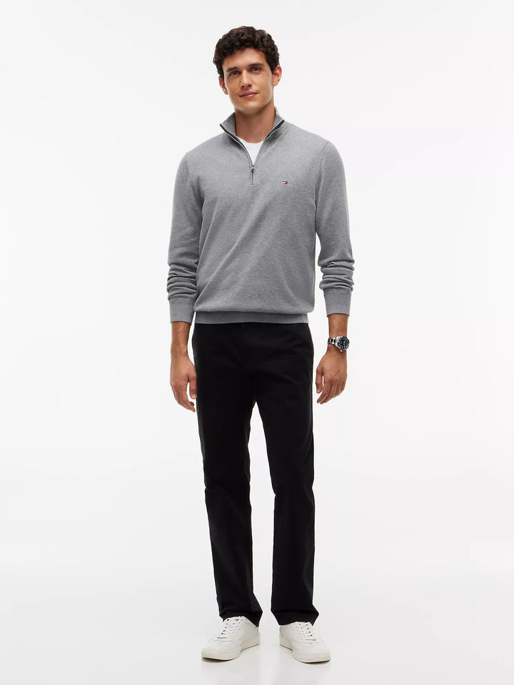 TH Men L/S Half Zip Zipper MT-78J9329