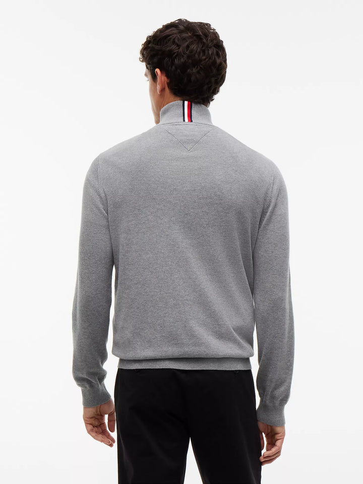 TH Men L/S Half Zip Zipper MT-78J9329