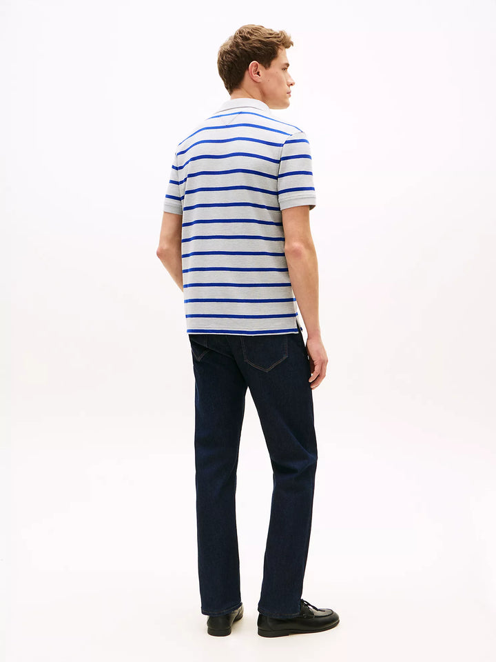 TH Men S/S Striper Polo MT-78J9397