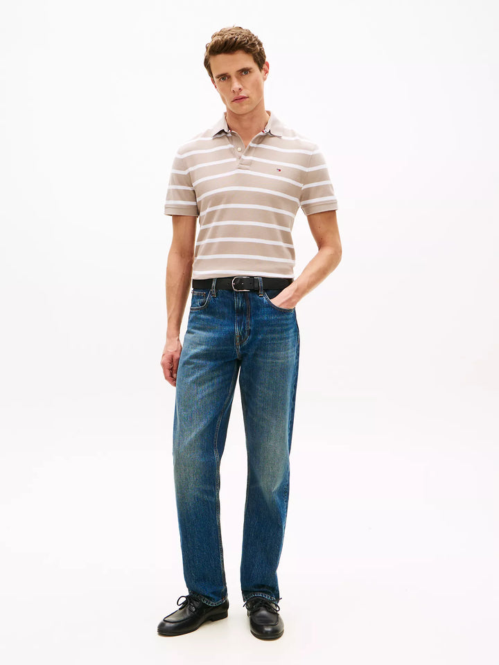 TH Men S/S Striper Polo MT-78J9397