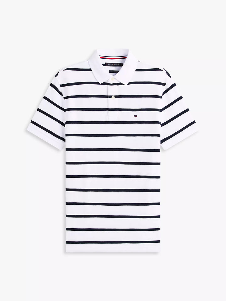 TH Men S/S Striper Polo MT-78J9397