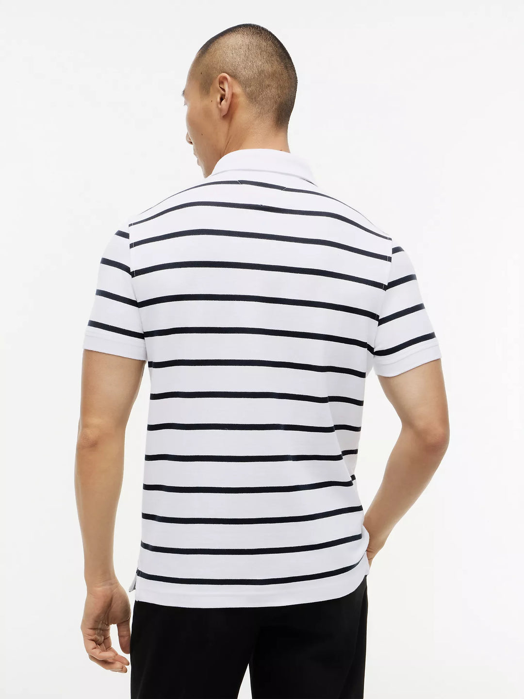 TH Men S/S Striper Polo MT-78J9397