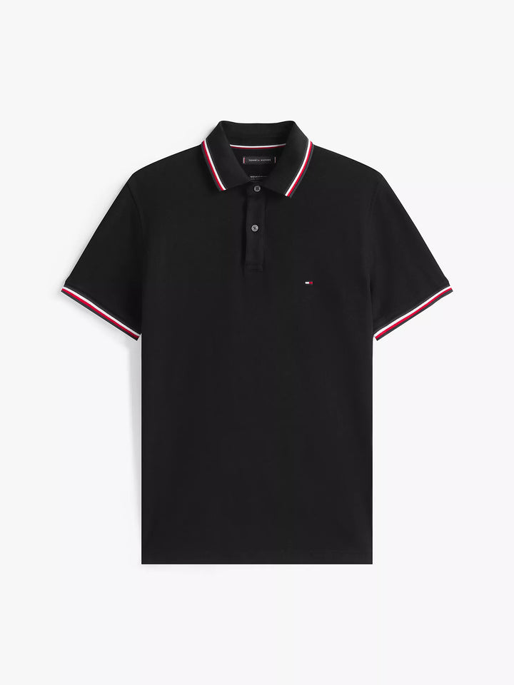 TH Men S/S (Striped Collar ) Polo MT-78JA019